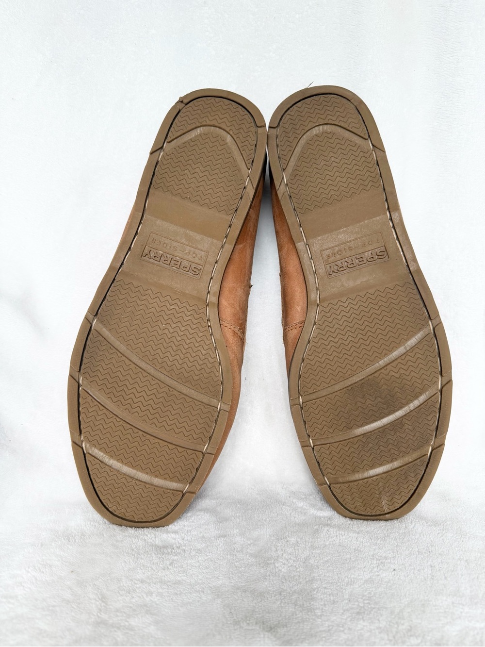 Sperry Top Sider Men's Size 10.5 M Brown Leather 2 Eye Casual Boat Shoes 0777894 - Picture 9 of 9